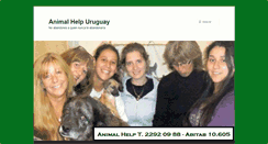 Desktop Screenshot of animalhelpuruguay.org